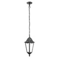 Eglo Navedo pendel lampe i sort og sølv - udendørs
